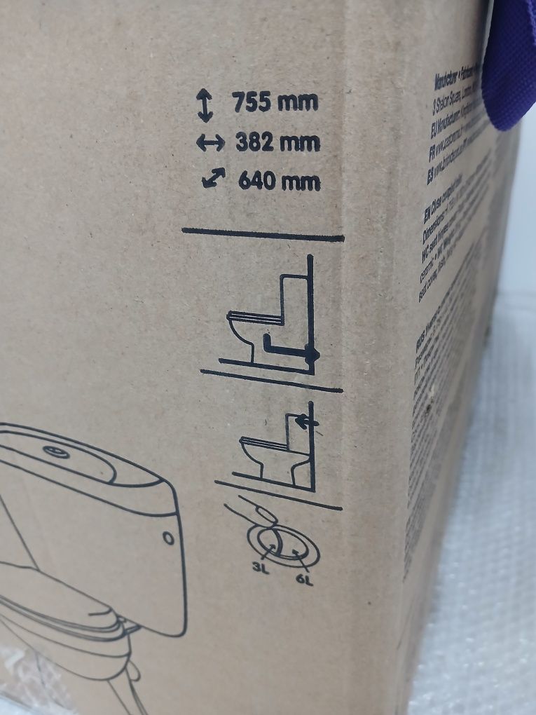 Vând vas de toaletă nou fără bazin , preț 120