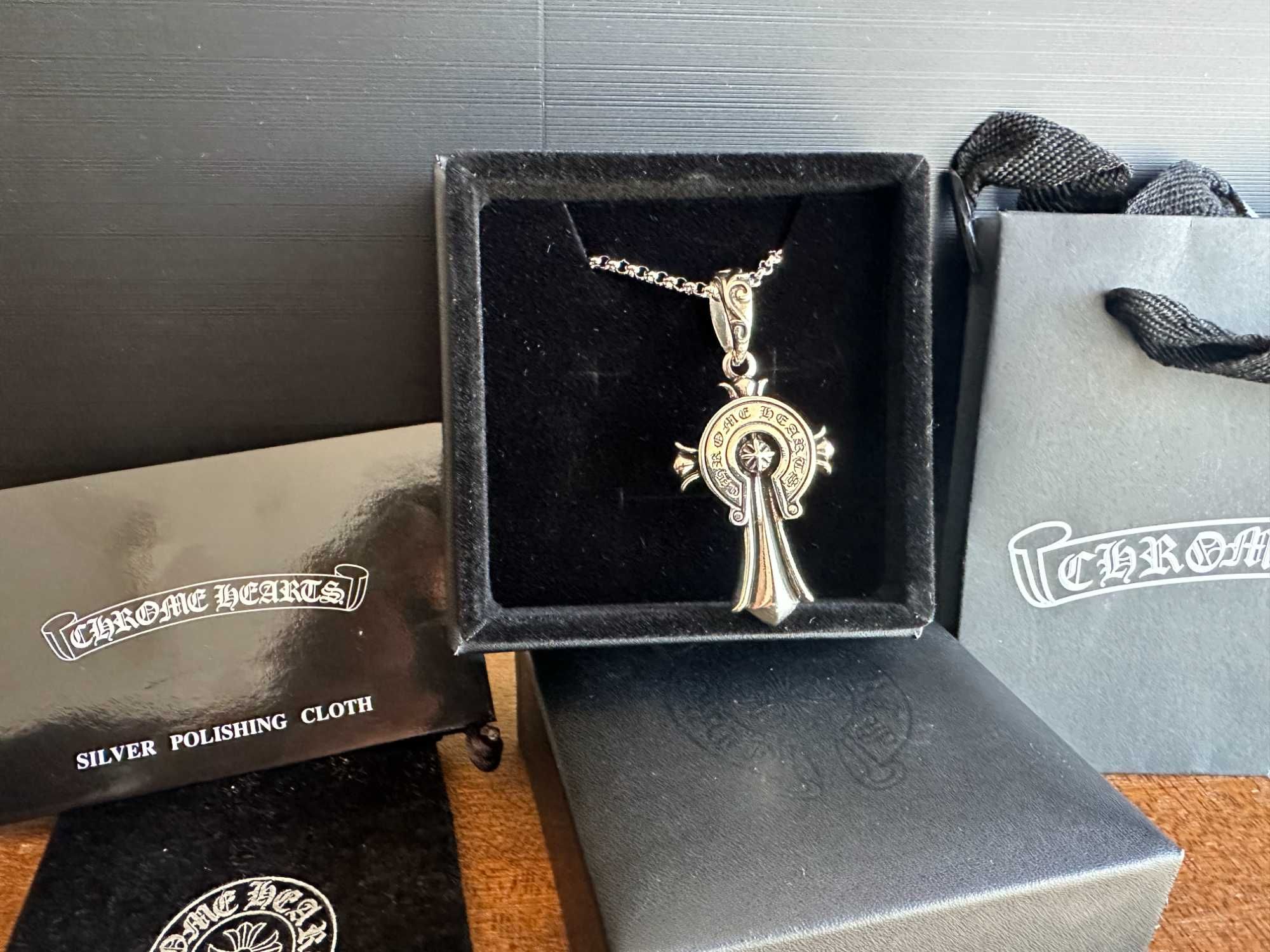 Chrome Hearts колие Келтски кръст
