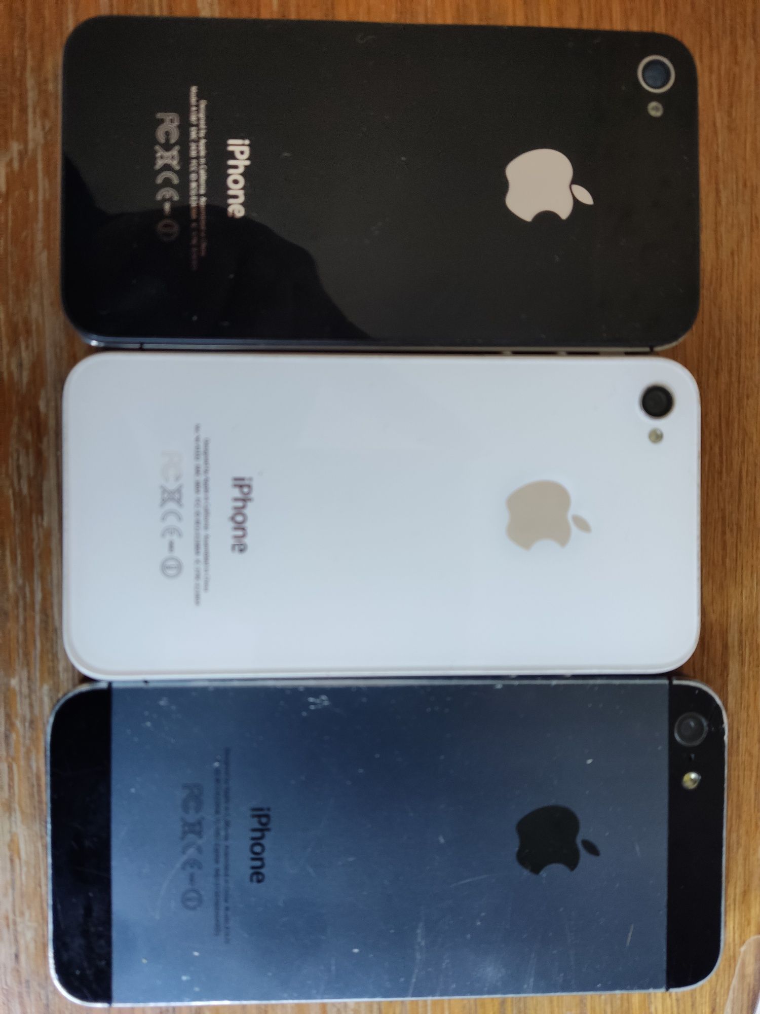 iPhone 4, 4s , 5