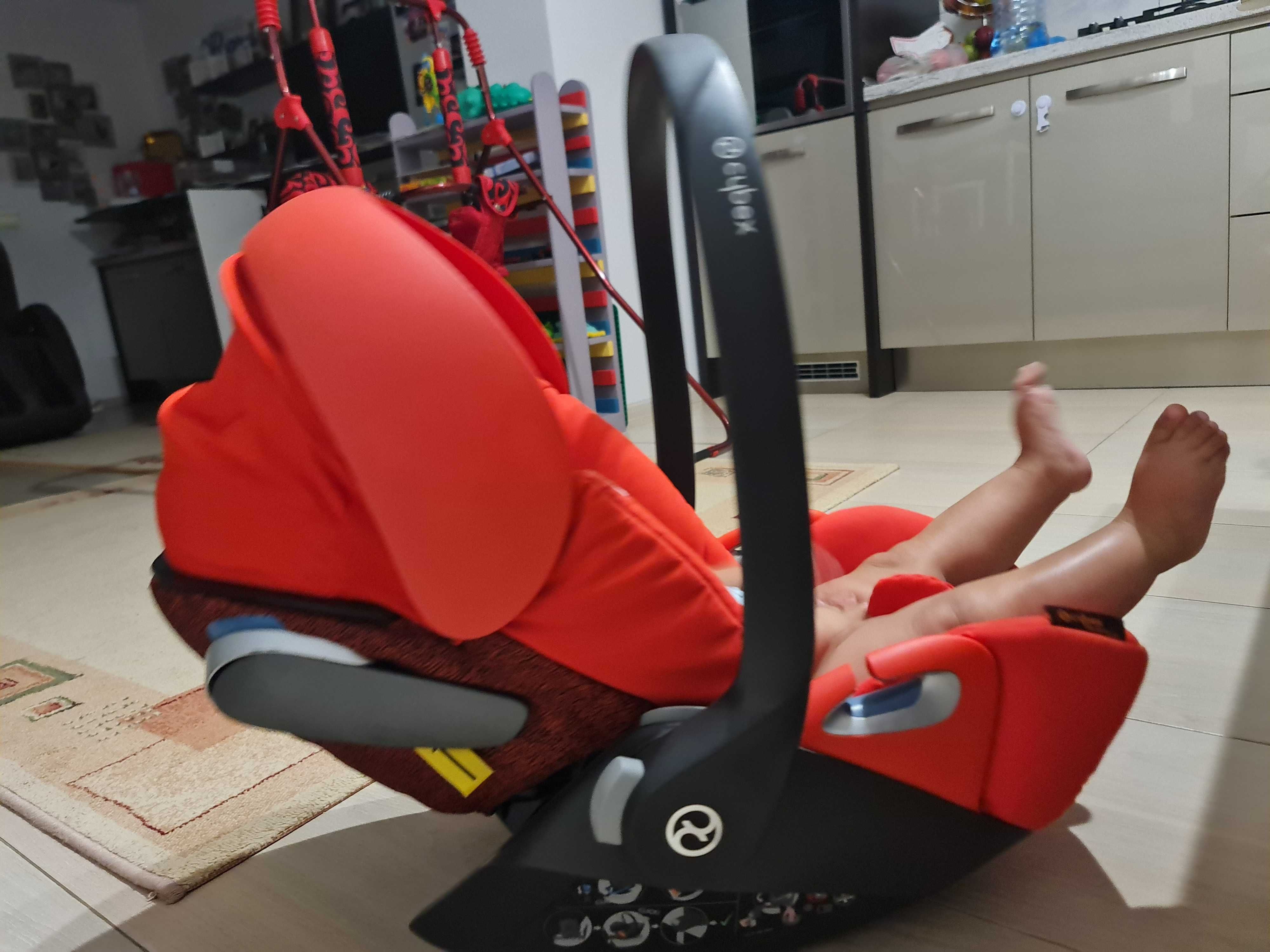 Scoica auto cybex cloud Z2 I-Size + adaptori carucior cadou