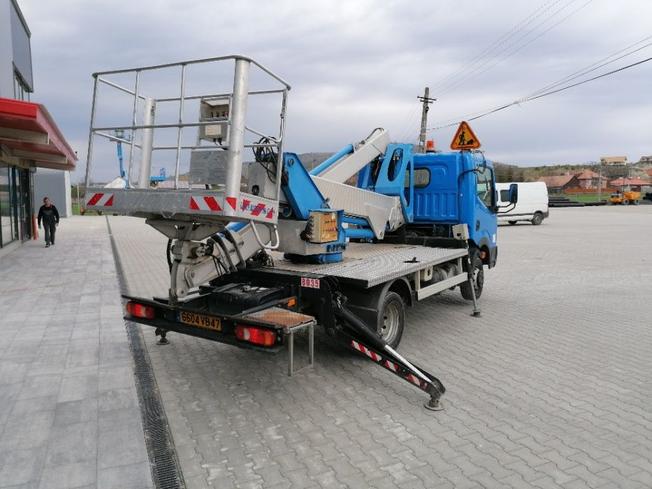 Autonacela telescopica PRB Nissan Cabstar 35.11,Multitel ALU MX200