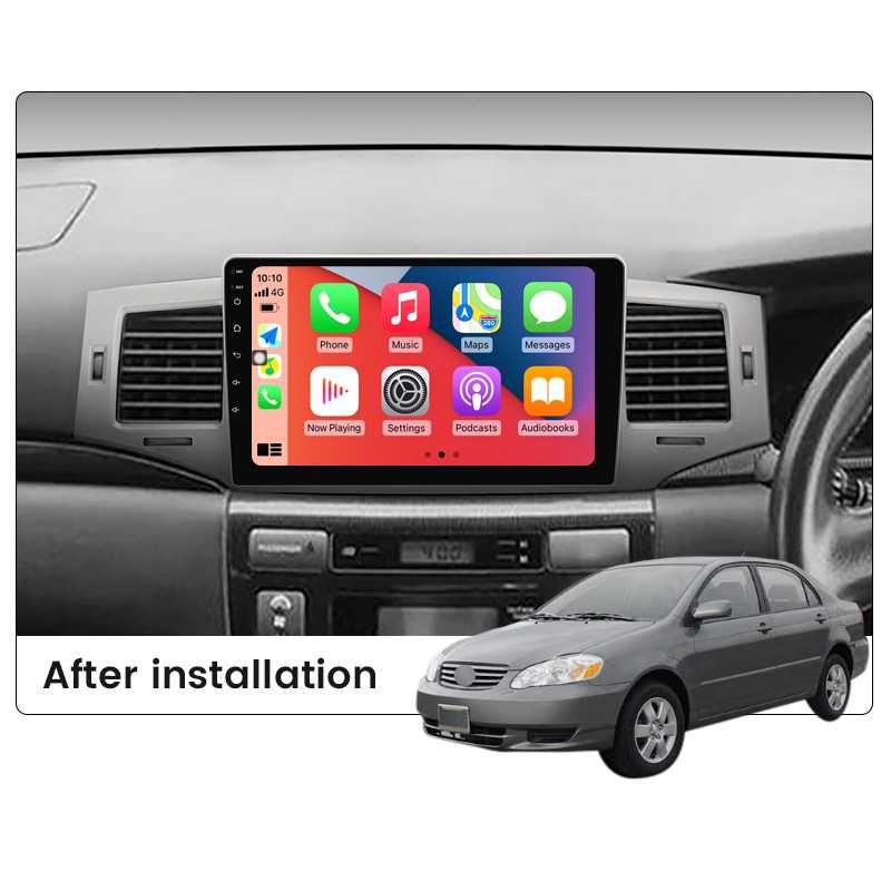 Navigatie Toyota Corolla 9 E120 2004-2006, Android 13, 9 INCH, 2GB RAM