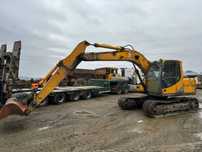 Dezmembrez excavator pe senile JCB JS 130 , 150