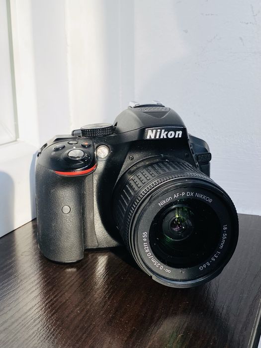 Nikon D5300 с объективом NIKKOR AF-P DX 18-55mm f/3.5-5.6