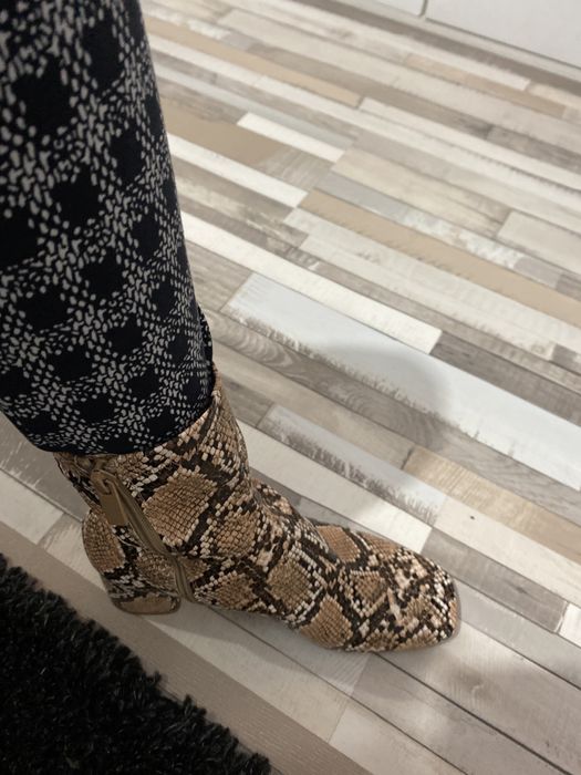 Botine fete Stradivarius mas 36 si ghete de iarna Gryxx mas 37 piele