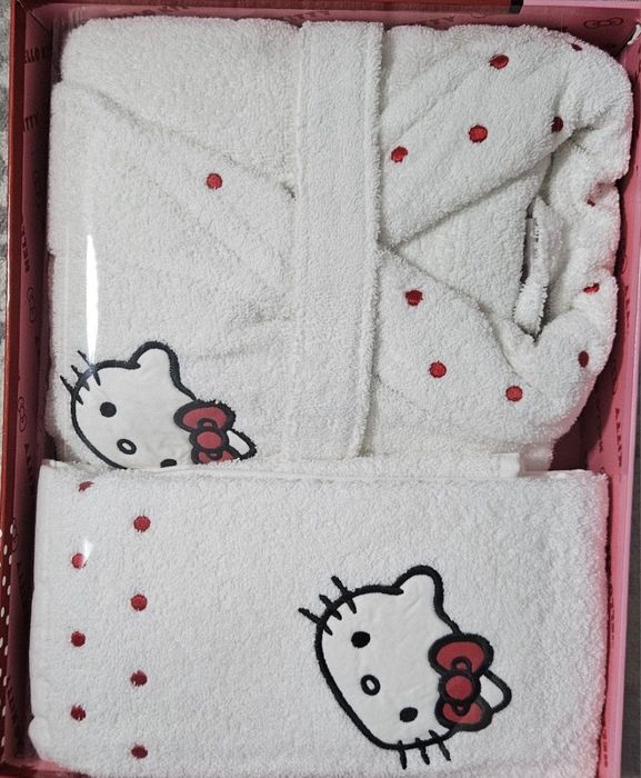 Халат детский белый в наборе