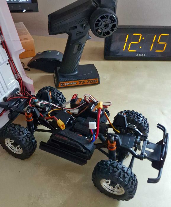 RC Hpi Venture18 FLUX Toyota Brushless 1:18 + 2 set linkuri metalice