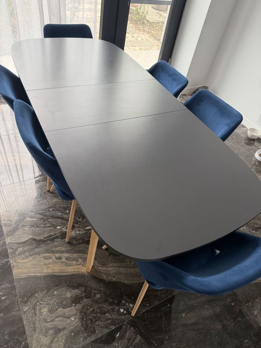 Masa extensibila + 6 scaune