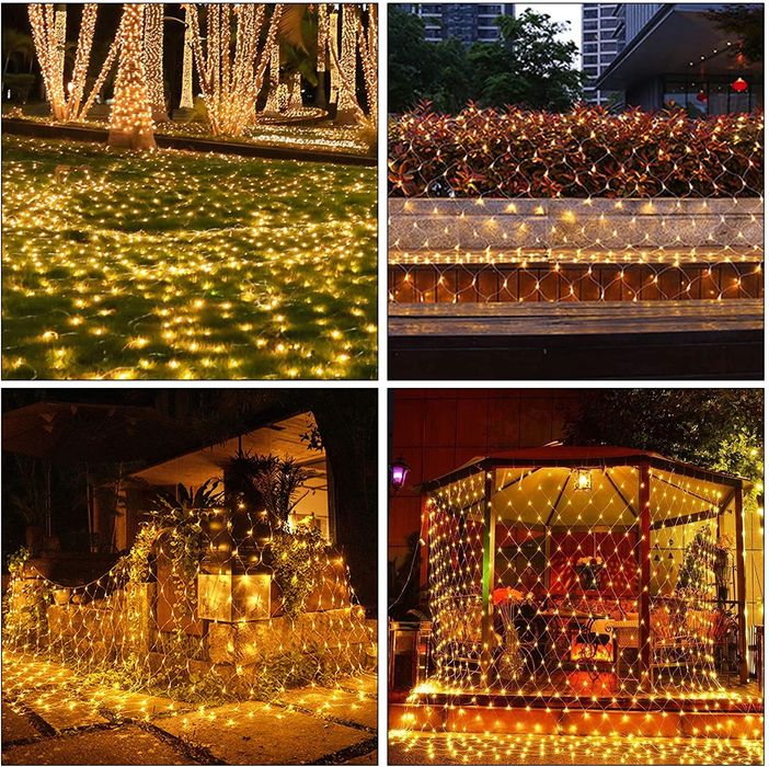 LED plasa de lumini pentru nunta 3 x 1.5 Metri - 160 leduri