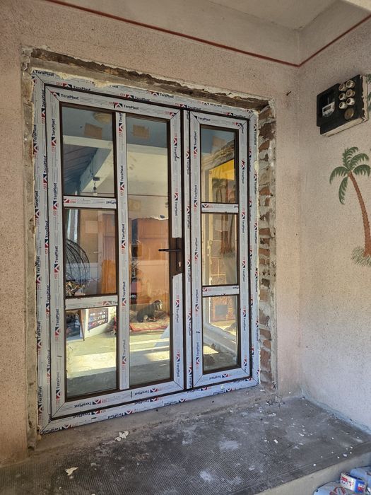 Ferestre și Uși termopan – montaj inclus, garanție