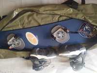 Placă snowboards CME Emery Nidecker de 157 și buti Nr 42. Nou in husă