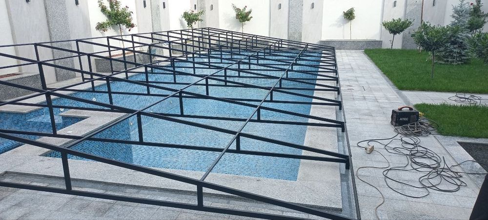 Прозрачный салафан ва баннер и тент устанофка киламиз