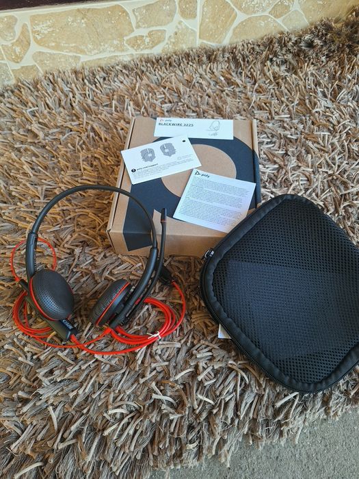 Casti HP Poly Blackwire 3225