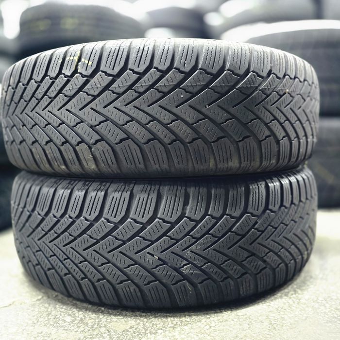 2x 195/65/15 M+S CONTINENTAL 2019 Stare excelentă