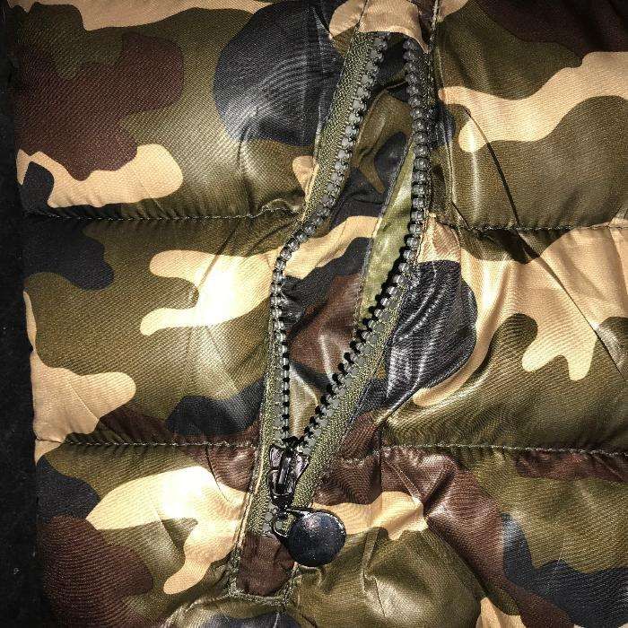 Geaca gluga matlasata unisex camuflaj army kaki toamna iarna primavara