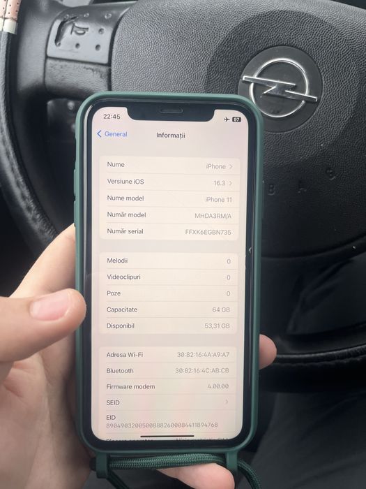 iPhone 11 • 64GB • Impecabil • Funcționează 100%