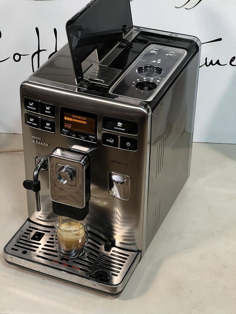 Кафемашина кафе автомат Saeco exprelia с гаранция