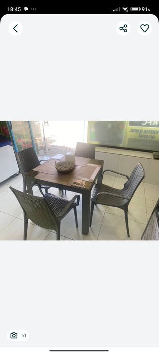 Стол стулья комплект