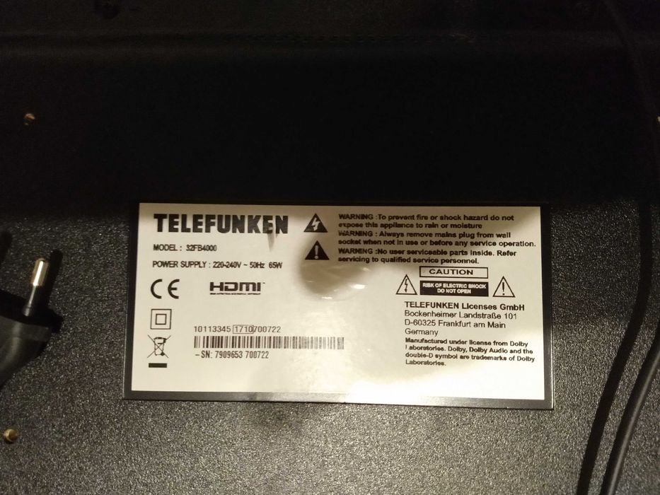 Телевизор  Telefunken LED