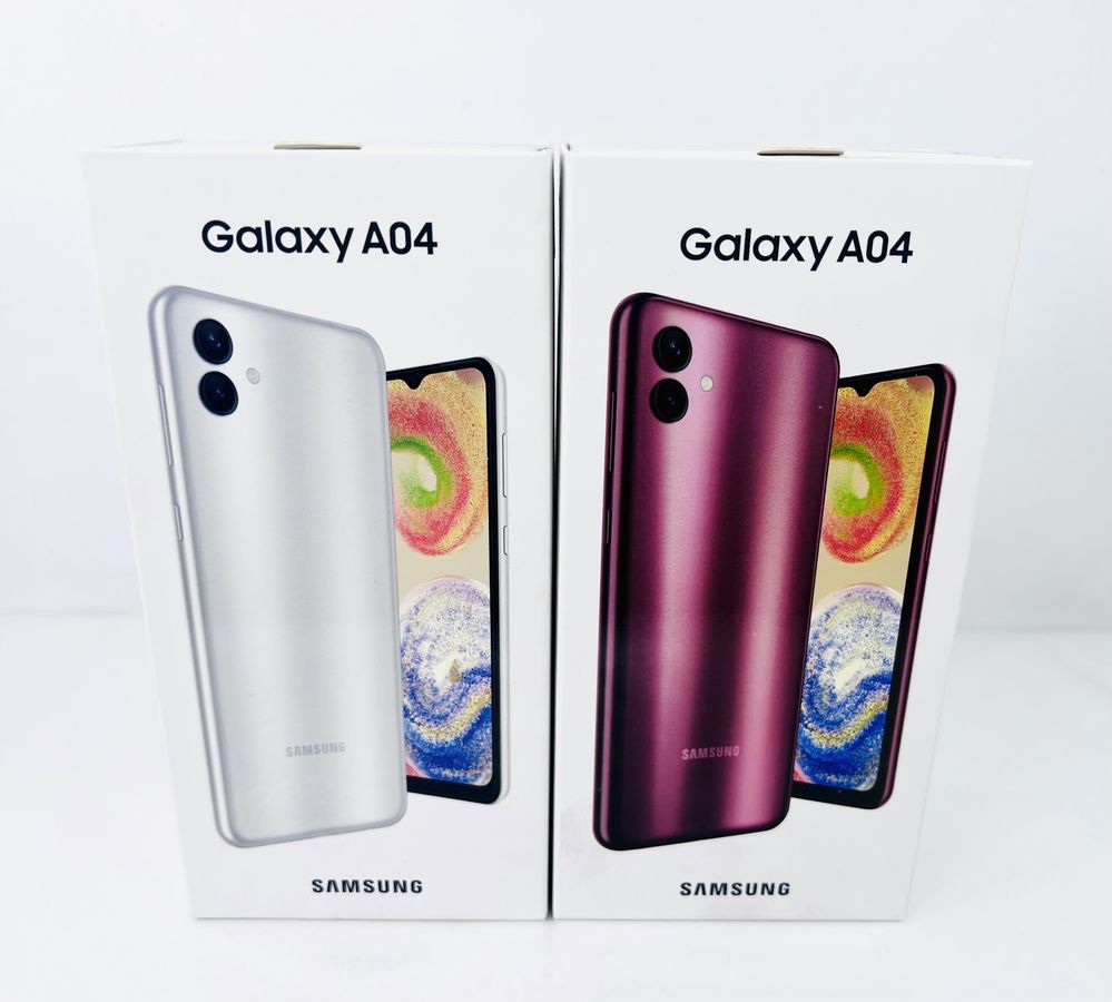 НОВ! Samsung Galaxy A04 32GB 3RAM Copper / White 2г. Гаранция!