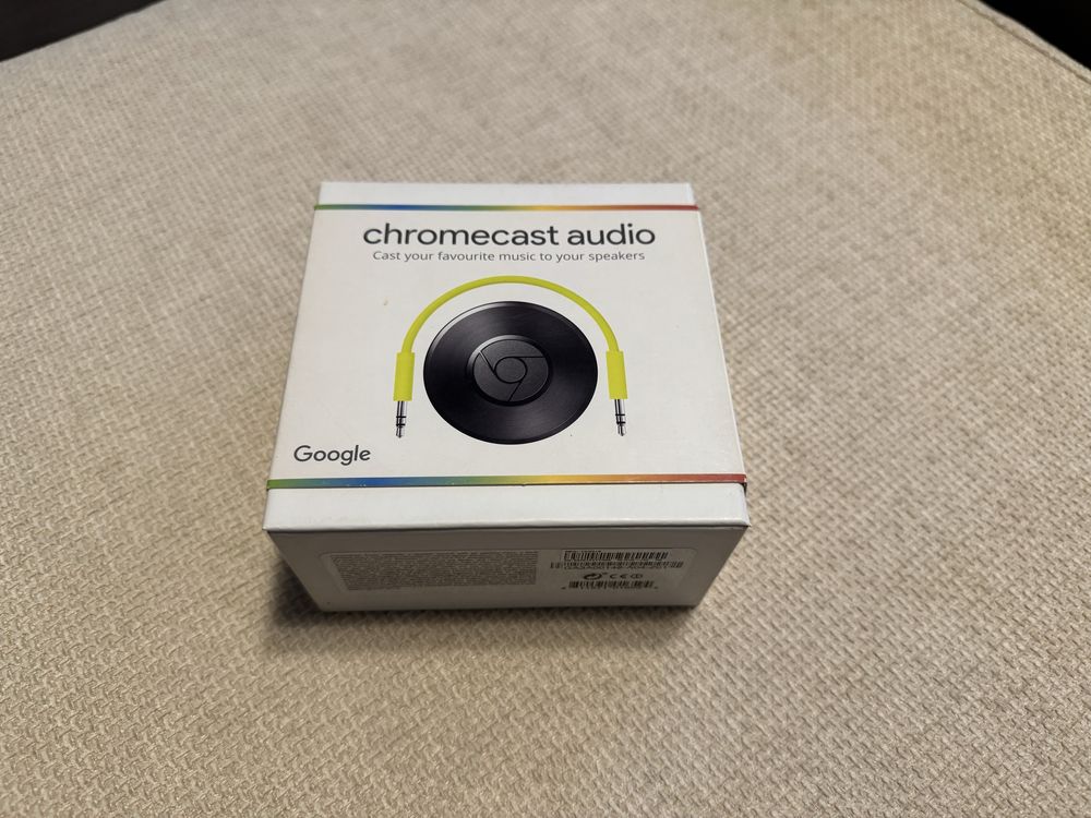 Google Chromecast Audio - streaming audio Wi-Fi AUX