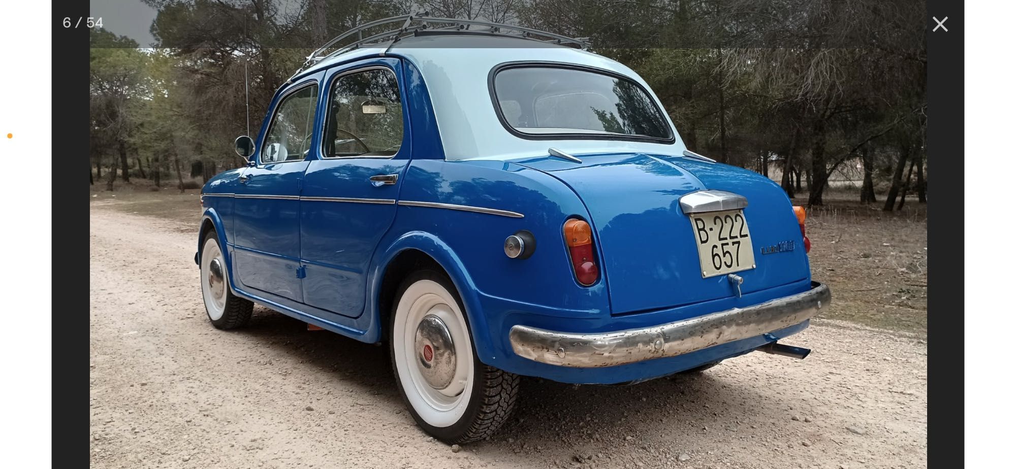 Epoca Vând Fiat 1100 1960 mașina de epoca