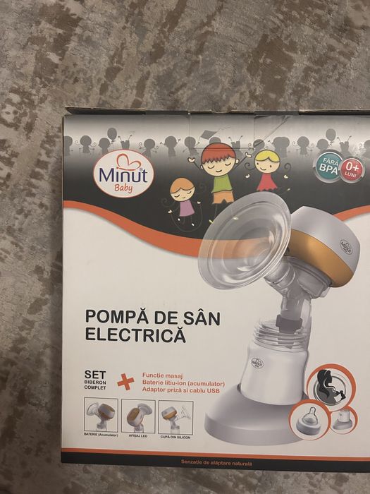 Pachet proaspata mamica pompa sani, paduri, pungi stocare lapte matern