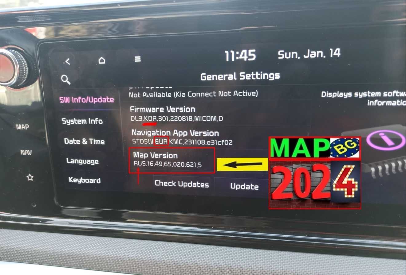 2025 BG карта KIA Hyundai Korea Canada USA автомобили cars КИА ХЮНДАЙ