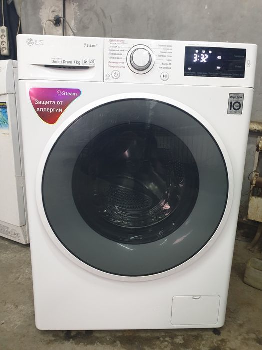 Стиральная машина LG 7кг в хорошем состоянии. Шымкент.
