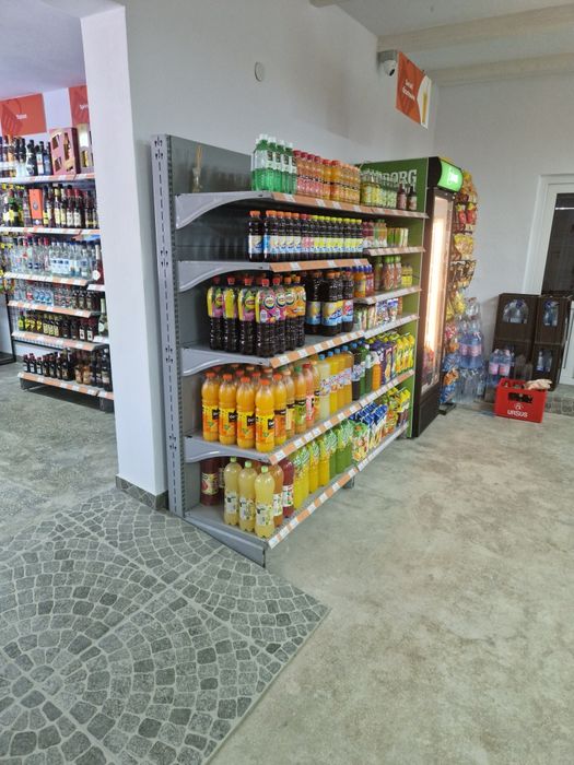 Raft de magazin metalic solid supermarket
