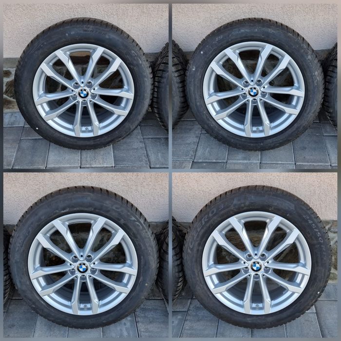 Jante Roți Originale 17"BMW f10 f30 g20 g30 x1 x3 Cauciucuri Iarnă