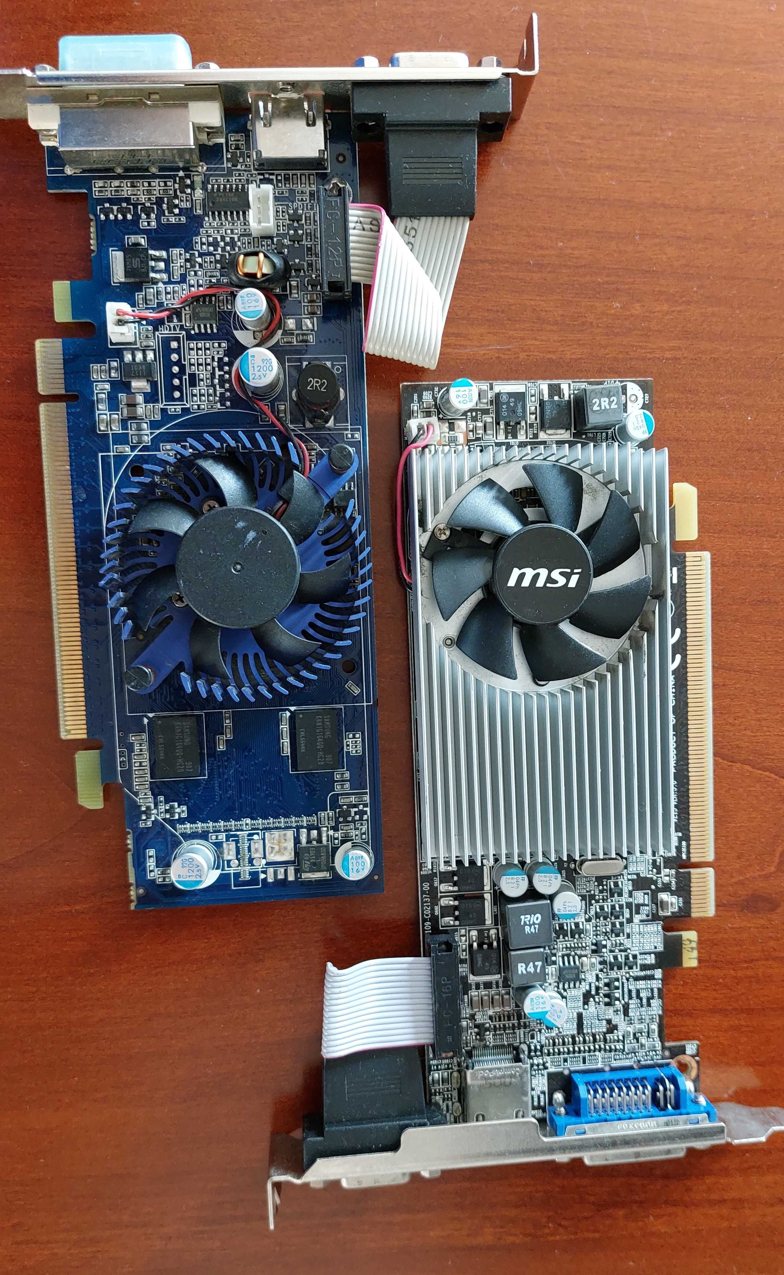 COLECTiE GPU placa video low profile Ati Nvidia AGP PCI [vedeti toa