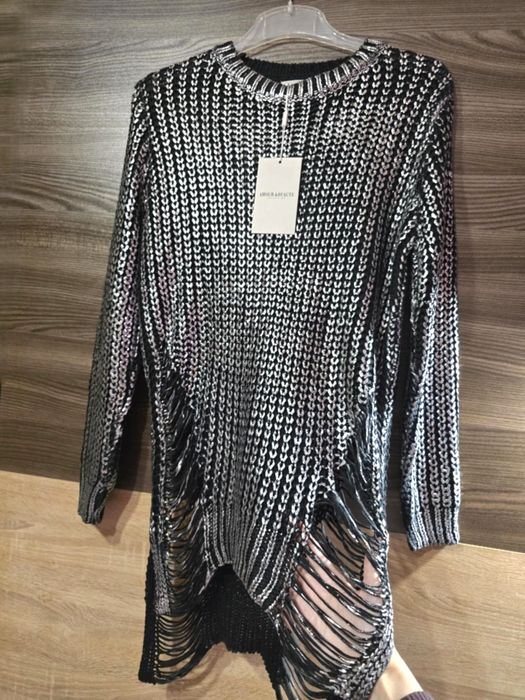 Ефектна туника металик