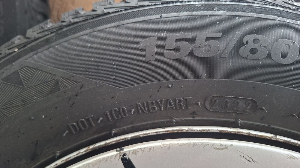 Джанти с гуми Golf 2 4x100