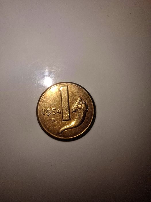 Moneda aur 1 Lira italiana