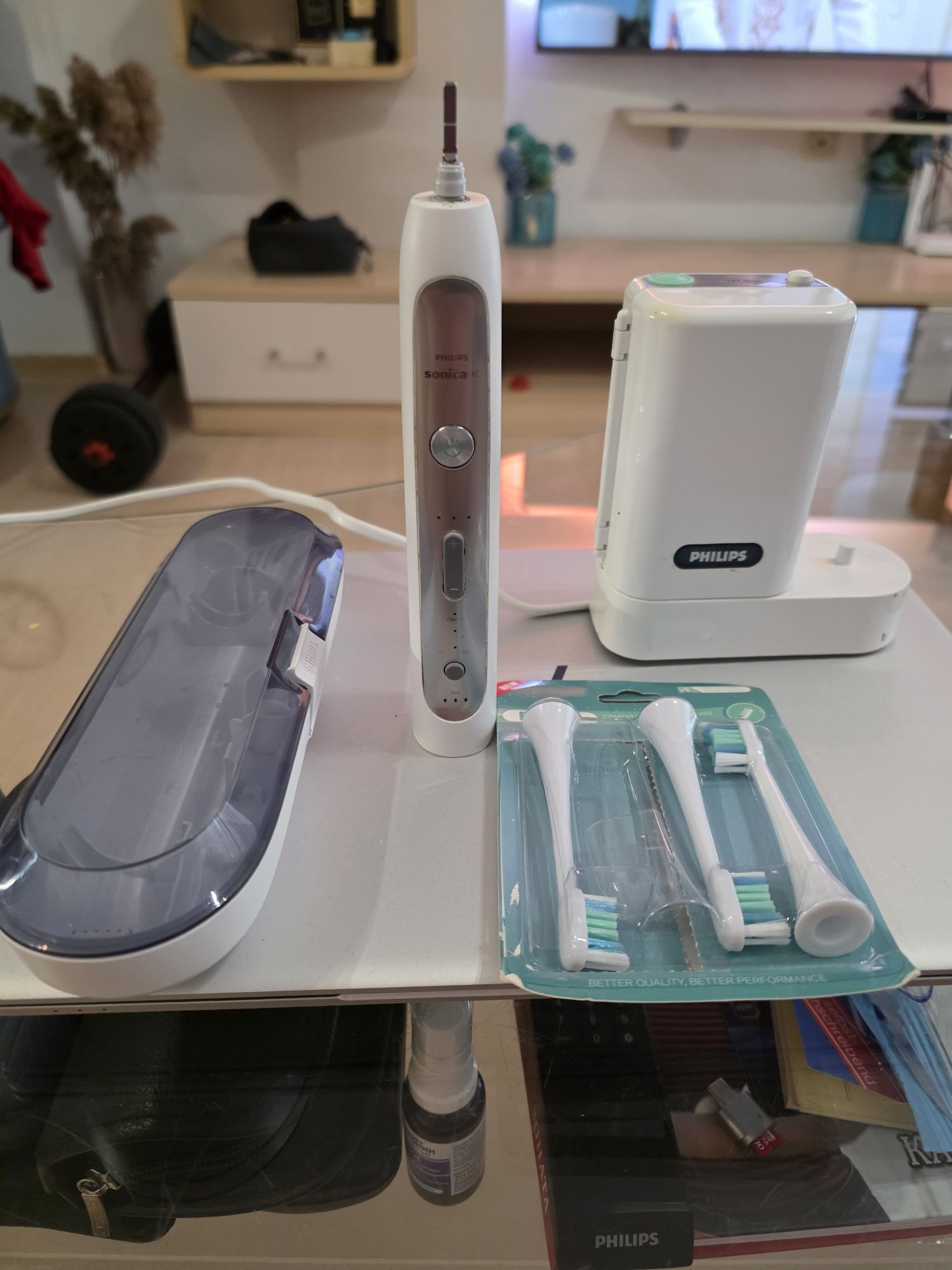 Звукочестотна четка за зъби Philips Sonicare Flexcare Platinum Grey