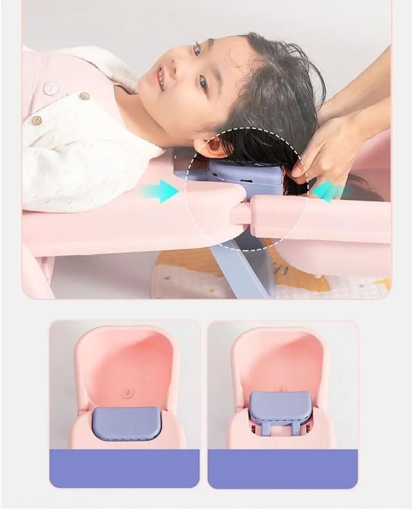 Доставка бесплатная Детское кресло для мытья волос OLENYOK!