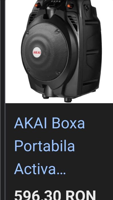 Boxă Akai x6. SH