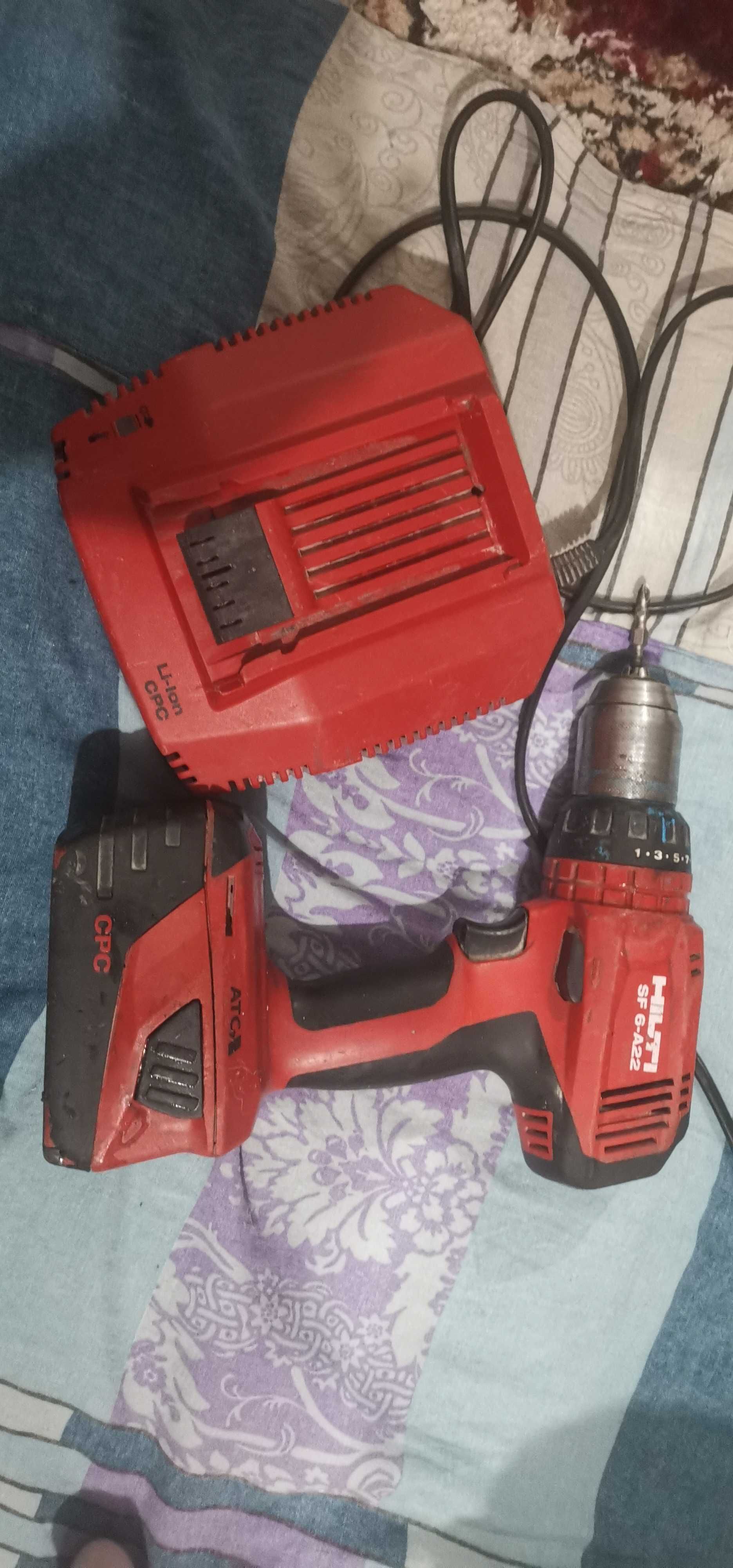 Шурпаверт hilti 22v 5.2A