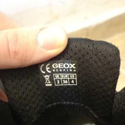 Оригинални светещи високи маратонки Geox - номер 36