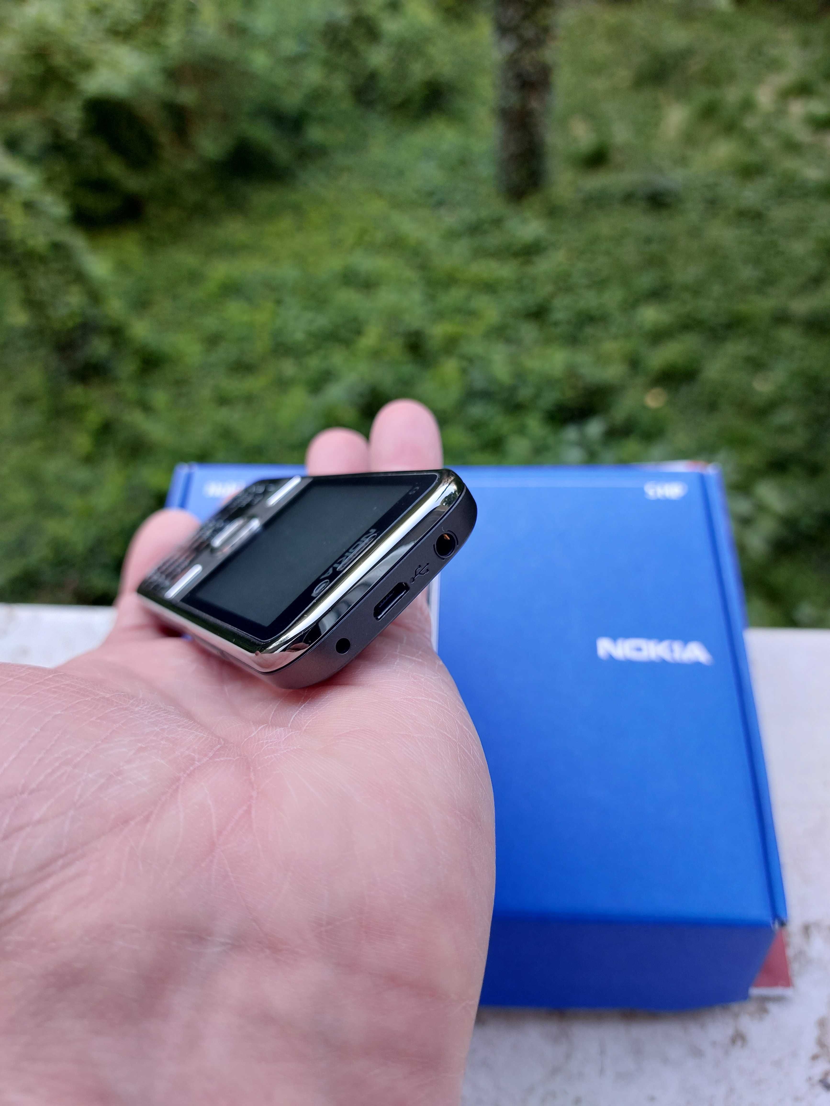 Nokia C5 Nou decodat orig Ungaria la cutie doar 36 min vorbit pe el