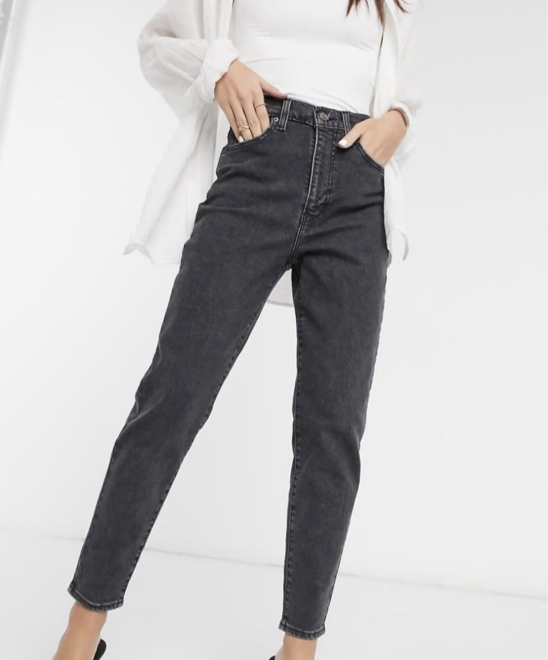 Дамски дънки Tommy jeans,Levi's High waisted tapper 27