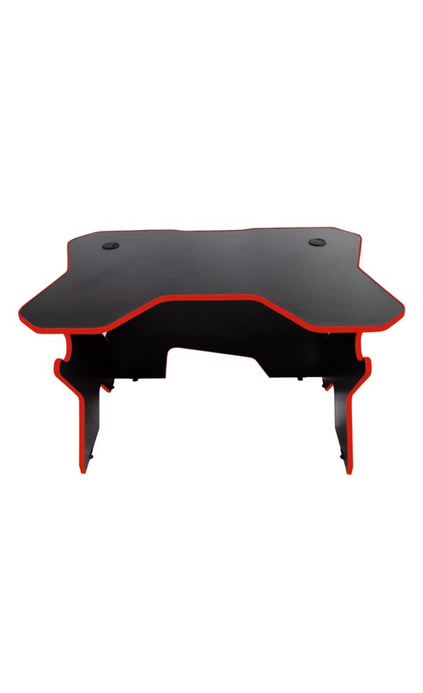 Компьютерный стол DreamDesk X-Line, 120x80x75 см, черный, красный
