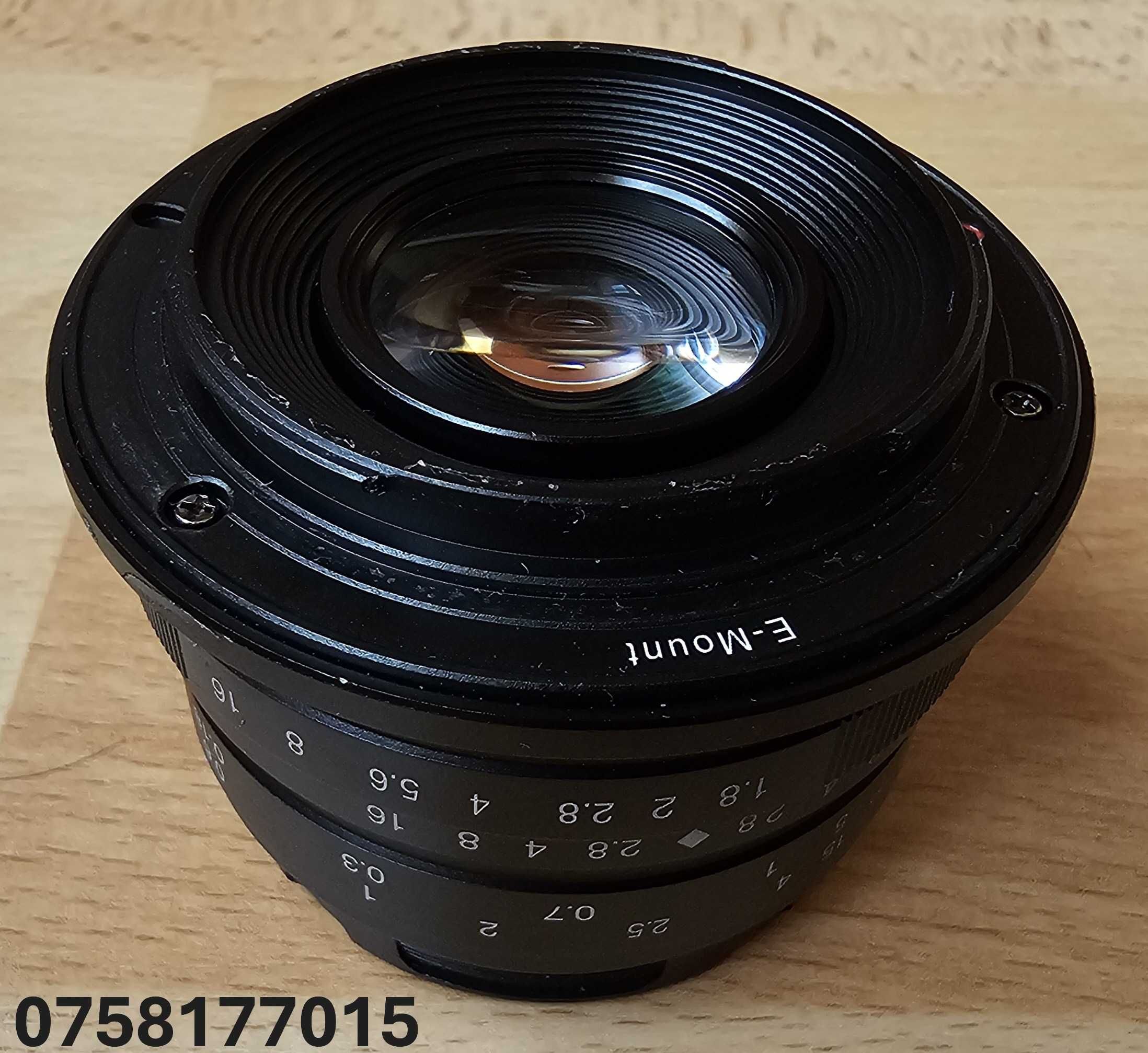 Obiectiv Sony 55-210mm si 7Artisans 25mm/ f 1.8