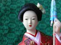 Кукла Китаянка Японка коллекционная интерьерная ручная статуэтка