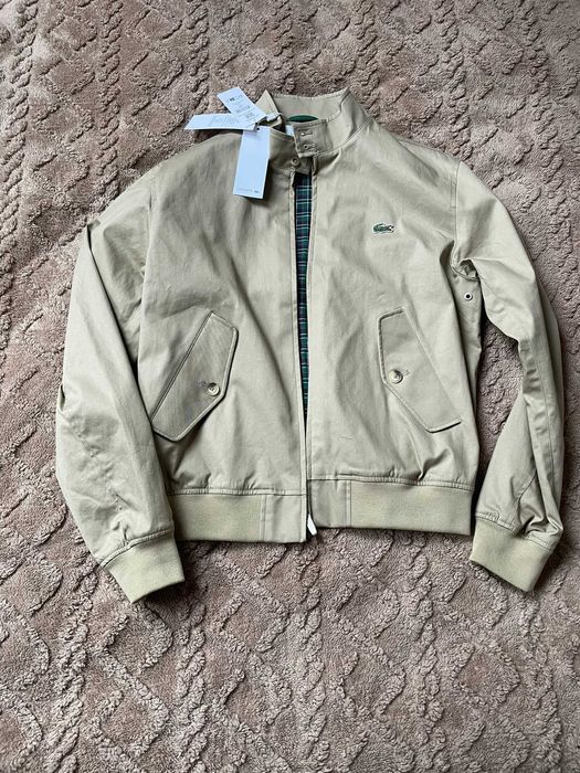 vand geaca bej lacoste marime 48, M, nou cu eticheta