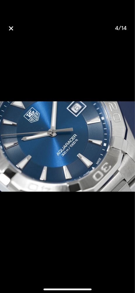 TAG Heuer Aquaracer Blue 41mm