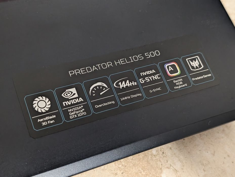 [Laptop Gaming Acer PPREDATOR] GTX 1070 8Gb, 32Gb RAM
