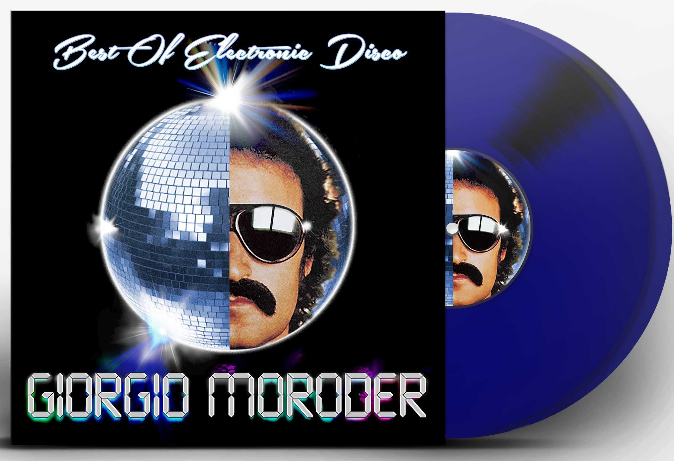 GIORGIO MORODER - The Best OF Electronic DISCO - 2 Color Vinyl LP