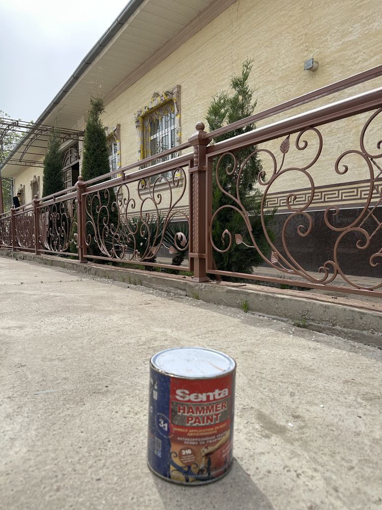 Покраска варота, darvoza boyash xizmati